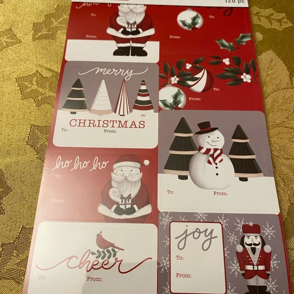 Christmas Holiday Bags and Tags